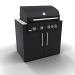 Modulární kuchyňská skříňka Fontana ELYSIA 100 BBQ LUMEN 5