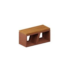 VULCANUS boxxoq DuoSeat | Zahradní lavička